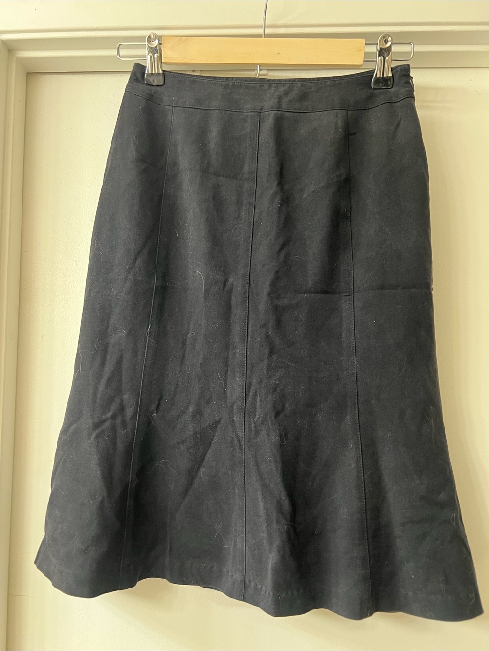Classic Black Women's A-Line Skirt